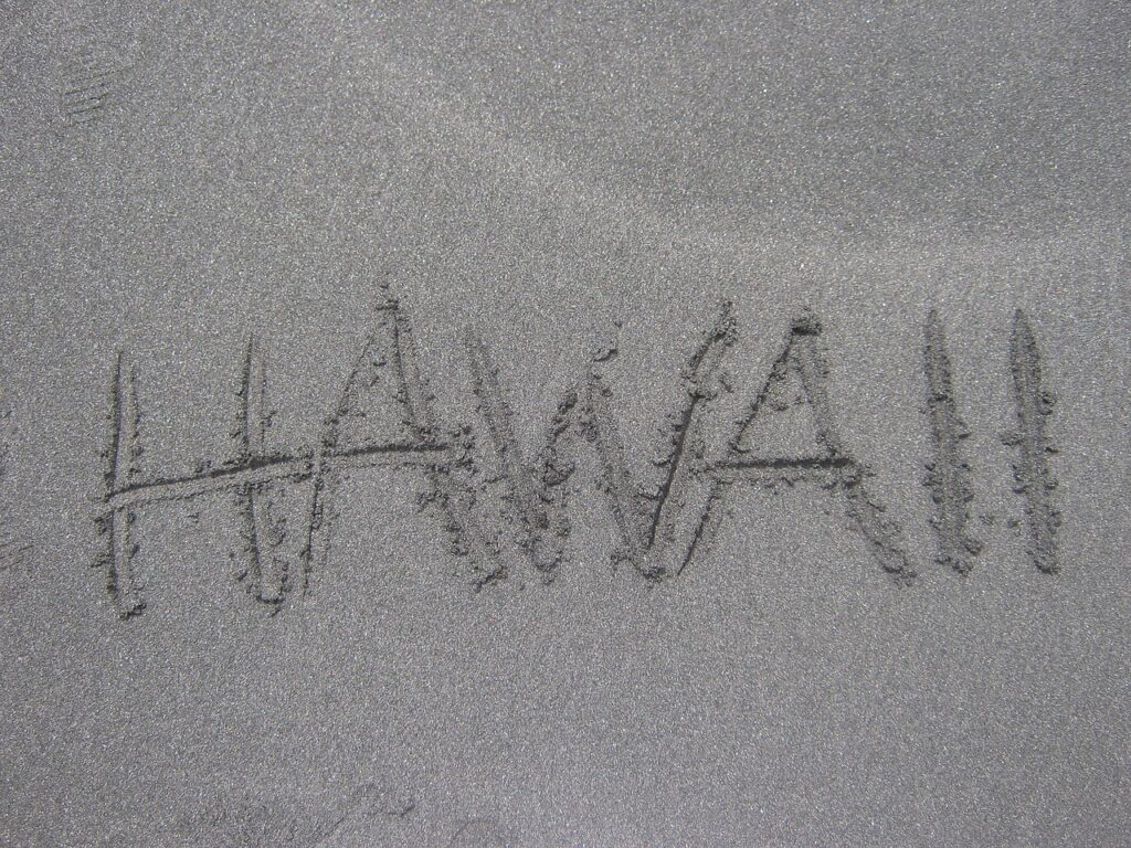 Hawaii writing